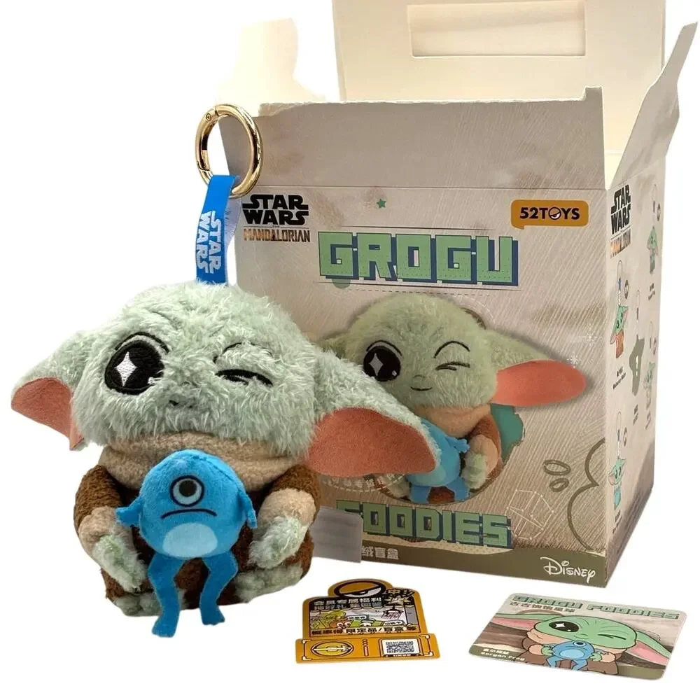 Disney x Star Wars x 52Toys Mandalorian & Grogu Plush Charm, Sorgan Frog New
